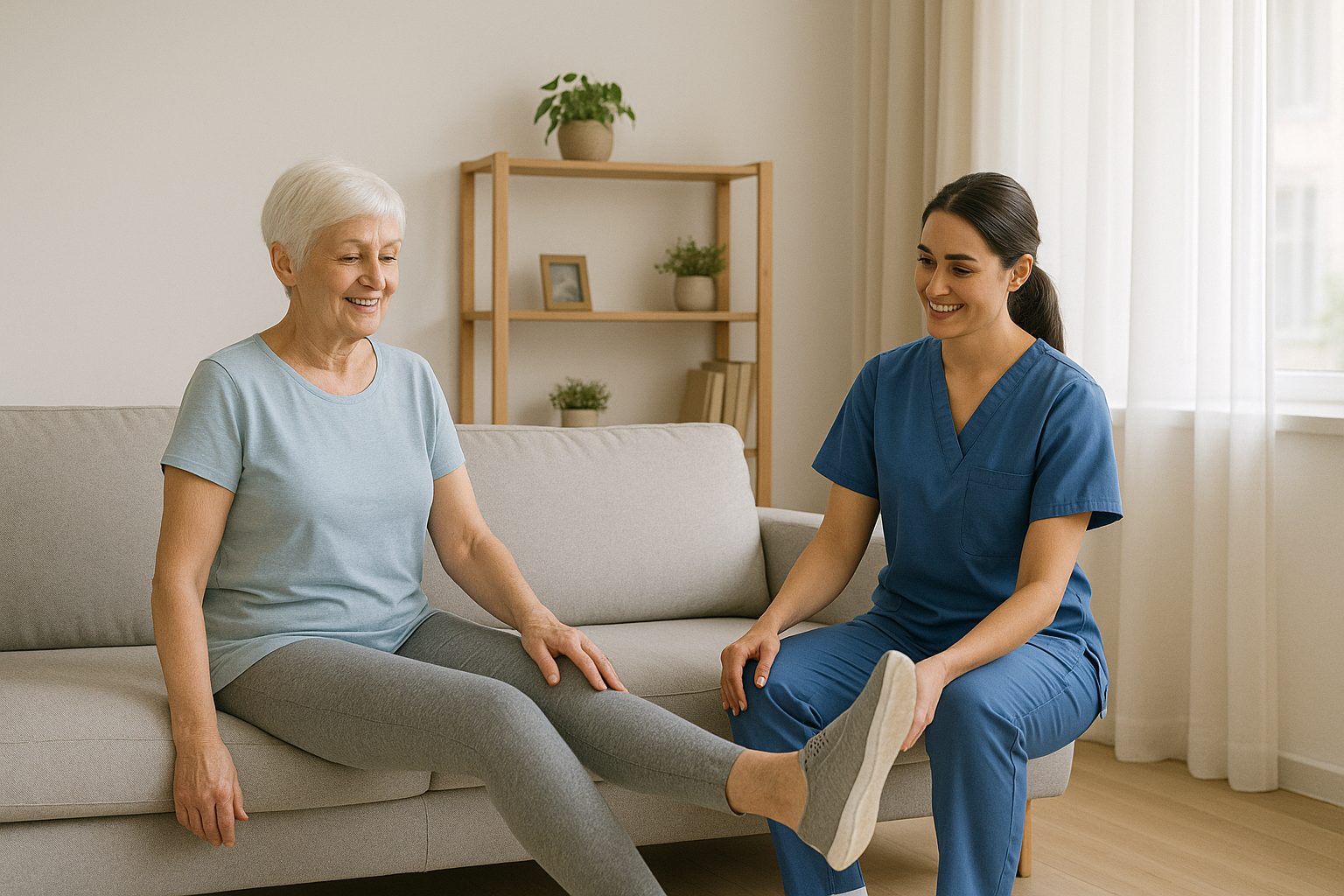 Post-operative rehabilitation at home in Oxfordshire